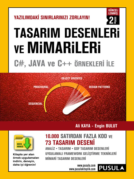 Title details for Tasarım Desenleri ve Mimarileri (2.Baskı) by Ali Kaya - Engin Bulut - Available